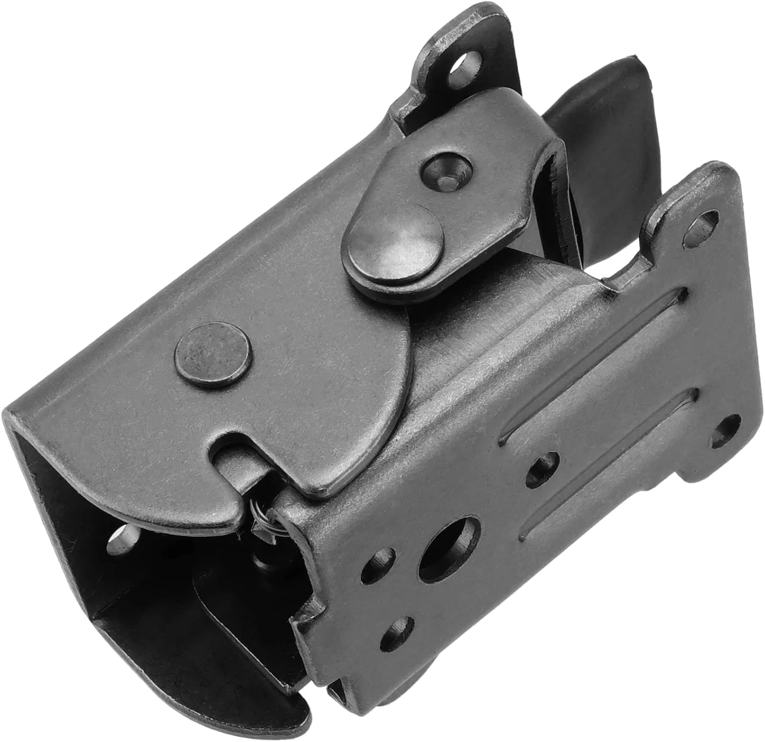 Gros plan sur la charnière pliante finition Noir