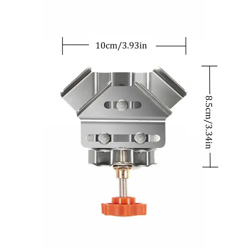 Dimensions exactes pince angle