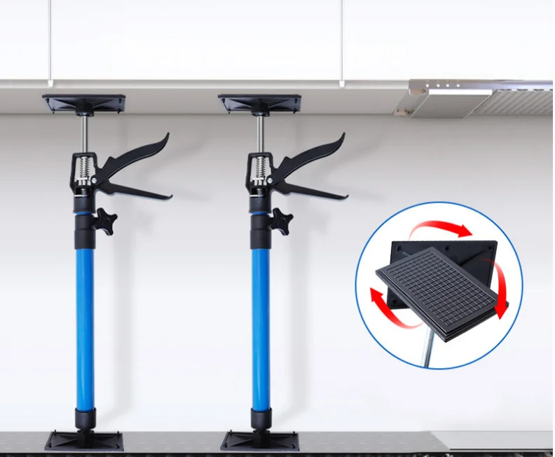 Deux supports installés avec tête pivotante 360°