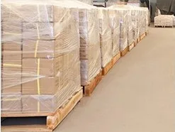 Emballage de gros sur palettes