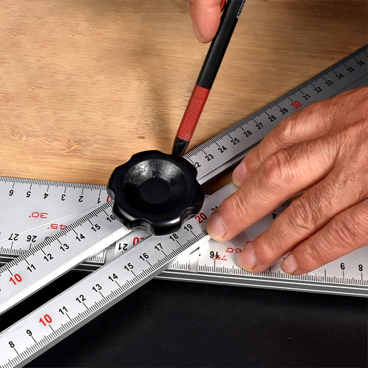 Traçage précis sur bois