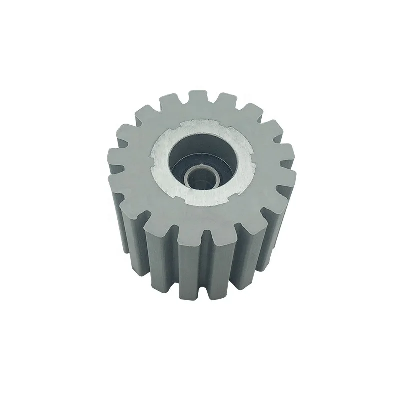 Application du rouleau dans une chaîne de production