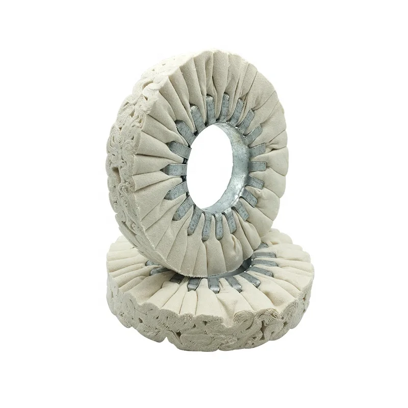 Lot de roues de polissage industrielles