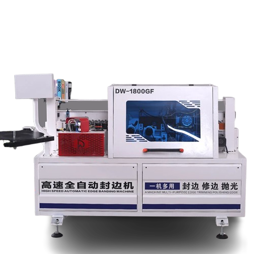 Plaqueuse de Chants DW1800 - Entièrement Automatique (Alimentation et Rogneuse d'Extrémité)