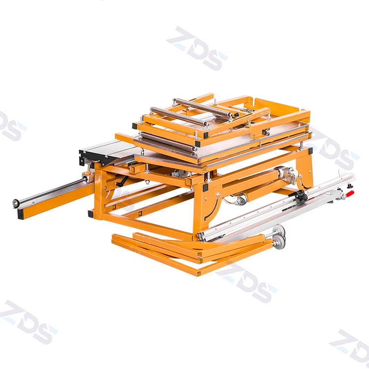 Scie à Table Coulissante Pliable Multifonction zds180 - Photo