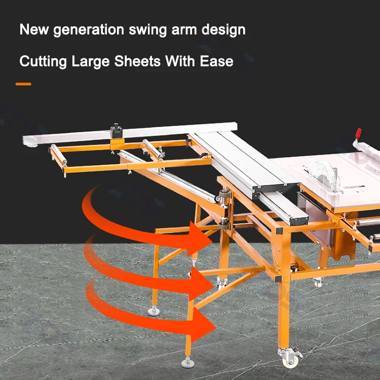 Scie à Table Coulissante Pliable Multifonction zds180 - Photo