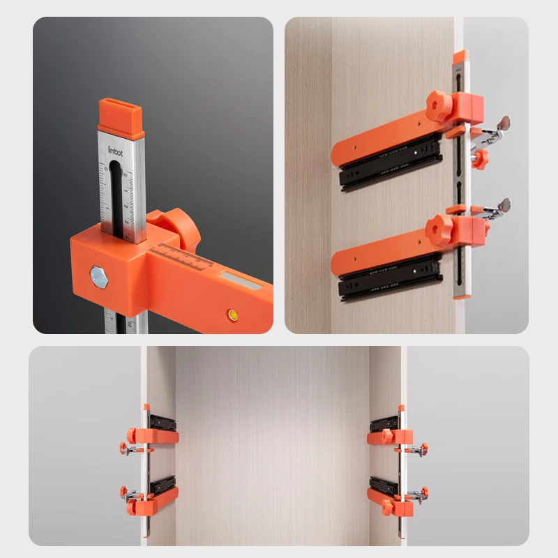 Imbot Precision DIY Drawer Slide Alignment Tool Hardware Products With Laser Marks and Toggle Clamp System - Photo