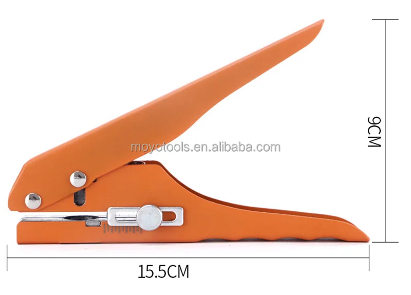 Pince Perforatrice Manuelle Ajustable 8mm/10mm pour Cache-Vis / Bouchons – Outil de Poinçonnage de Bandes de Chant pour Menuiserie - Photo