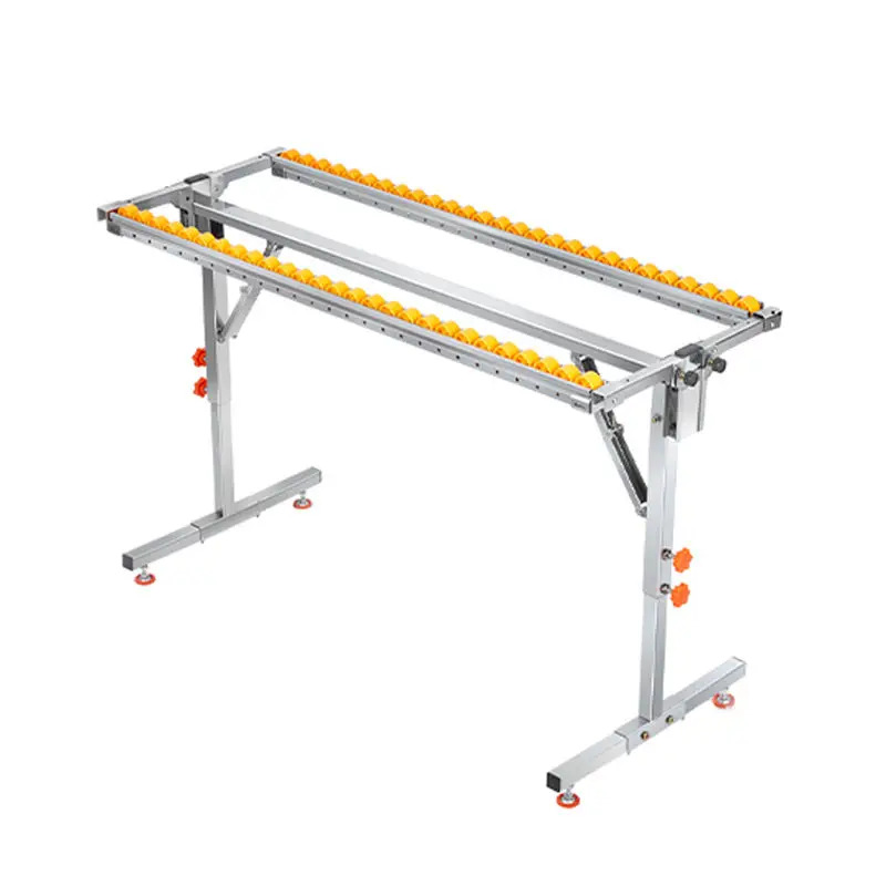 Support à Rouleaux Rétractable 100cm - Double Rangée et Pliable - Acier Inoxydable