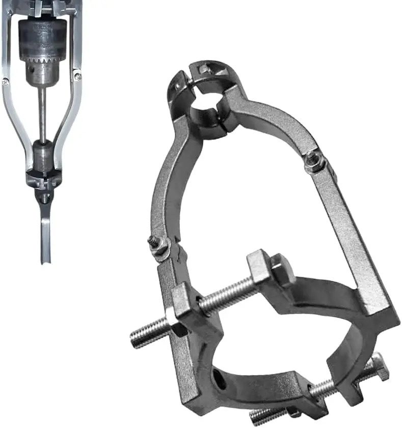 Adaptateur de Mèche Carrée pour Perceuse (Mortaiseuse) - Établi et Portable - WEIX - Photo