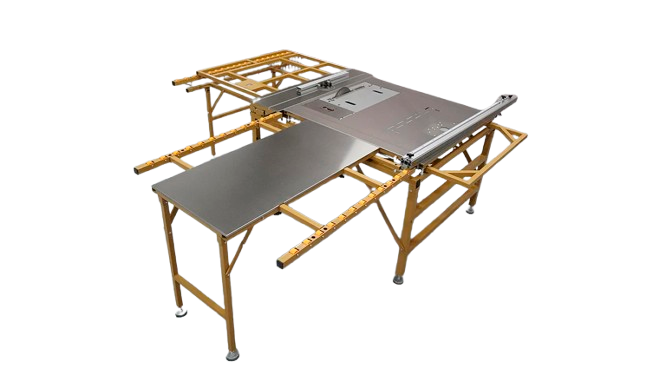 Scie à Panneaux Coulissante ZDS 680 : Modèle Multifonction Zéro Poussière